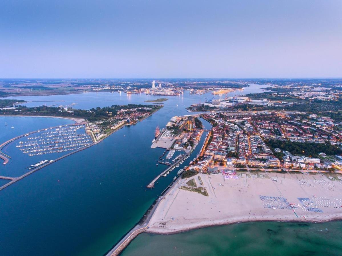 Promenadenblick/Vordeck Apartment Rostock Bagian luar foto